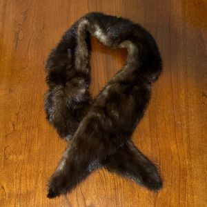 Vintage Real Fur Stole